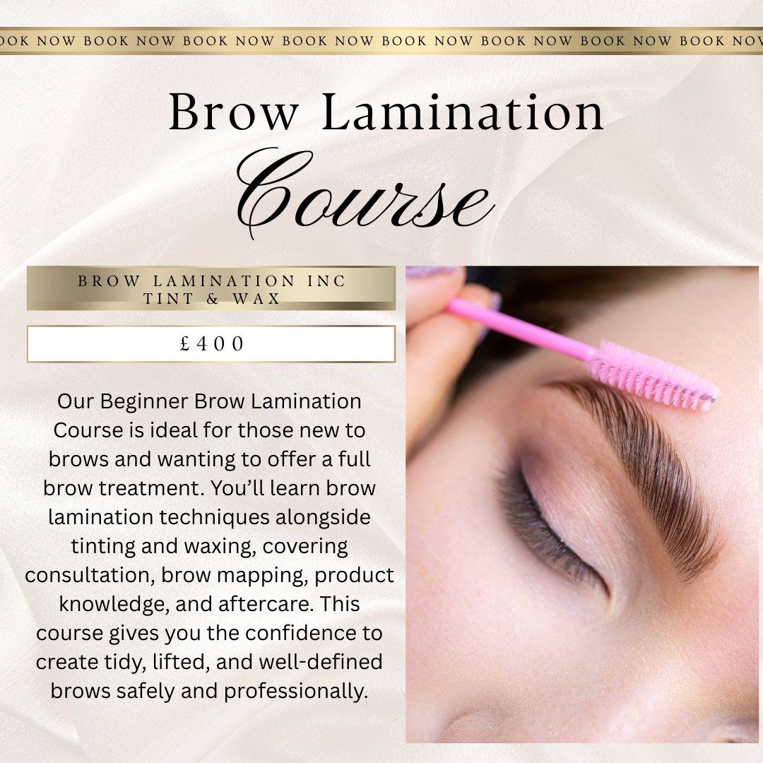 Beginners Brow Lamination