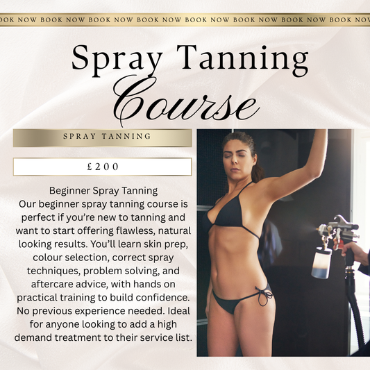 ￼ Spray Tanning Course
